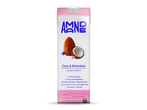 Leche de Coco y Almendras 1lt "Amande"