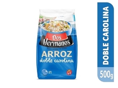 Arroz doble carolina 500g "Dos Hermanos"