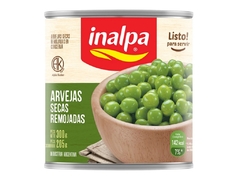 Arvejas secas remojadas 300g "Inalpa"