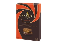 Alfajores con mousse de chocolate 6 unidades "Cachafaz"