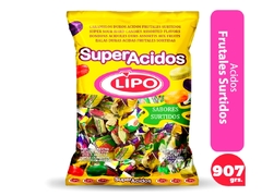 Caramelos duros super acidos frutales 907g "Lipo"