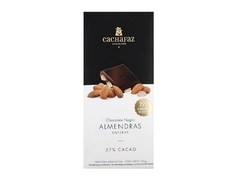 Chocolate negro con almendras partidas 100g "Cachafaz"