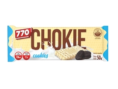 Chocolate blanco con cookies 50g Chokie "770"