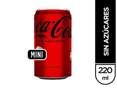Coca Cola Zero Lata 220ml