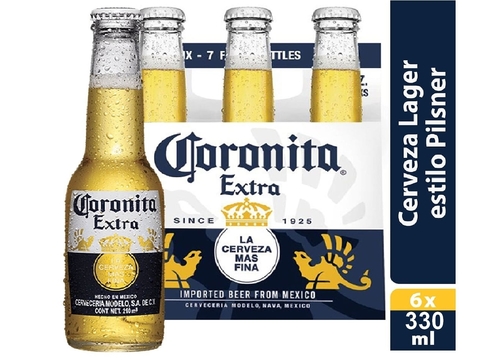 Cerveza Corona Six-Pack x 6