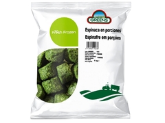 Espinaca congelada 1kg "Greens"