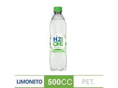 H2oh Limoneto sin azucar 500ml