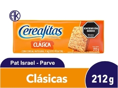 Galletitas con cereal integral 212g "Cerealitas"