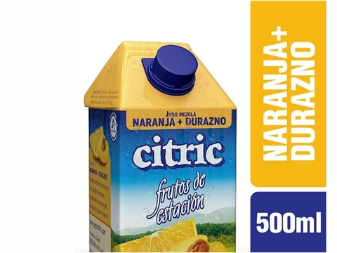 Jugo de durazno y naranja 500ml "Citric"