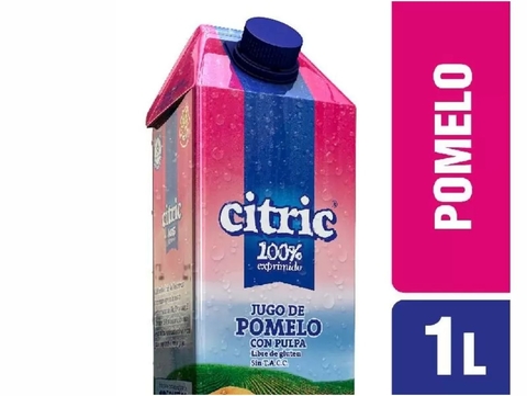 Jugo de Pomelo con pulpa 1 lt. "Citric"