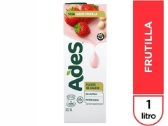 Leche de soja sabor frutilla 1 Lt. "Ades"