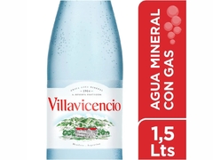 Agua con Gas 1.5 Lts. "Villavicencio"