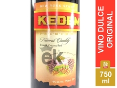 Vino tinto dulce 750ml "Kedem"