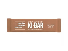 Barra proteica sabor cafe con leche de coco "Ki-Bar"