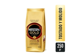 Cafe tostado y molido gold 8 250g "Nescafe"