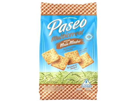 Mini crackers mix de cereales "Paseo"