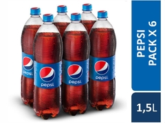 Pack pepsi clásica 1.5L x 6