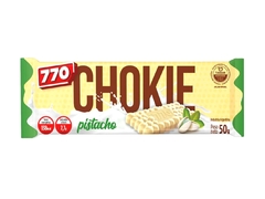 Chocolate blanco con pistacho 90g Chokie "770"