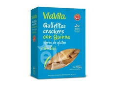 Galletitas crackers con quinoa 150g "Via Vita"