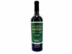 Vino tinto malbec mevushal 750ml (verde) "Dreidel" - comprar online