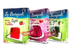 Gelatina de frutilla light "Le Burguet" - tienda online