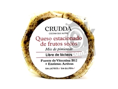 Queso parve de frutos secos mix pimientas "Crudda" - comprar online