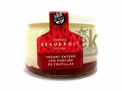 Yogurt entero con frutillas "Beaudroit" - comprar online