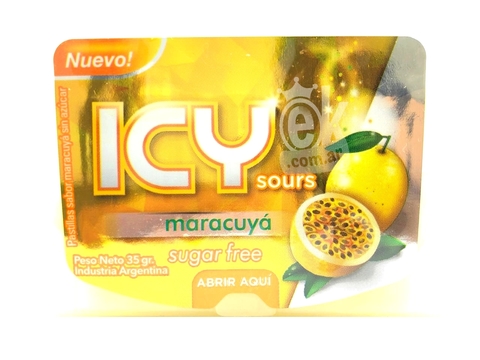 Pastillas de maracuya sin azúcar "Icy"