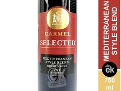 Vino tinto mediterranean style blend 750ml "Carmel Selected"