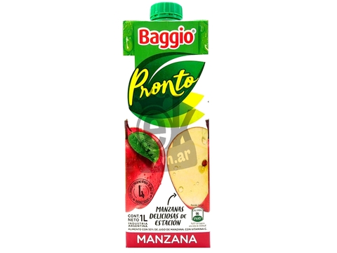 Jugo de manzana 1lt. "Baggio"