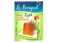 Gelatina de durazno light "Le Burguet"