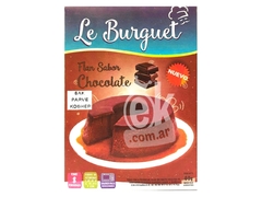 Flan de chocolate "Le Burguet"