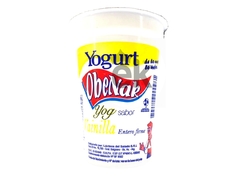 Yogurt Pote Descremado sabor Vainilla "Obenak"