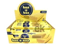 Caja Oblea de chocolate blanco 20 unidades "Bon o Bon"
