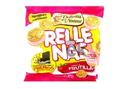 Galletitas rellenas de frutilla 160g "Delicias de la Nonna"