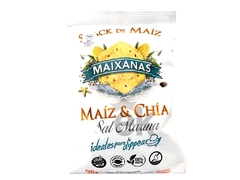 Snack de maíz y chía 98g "Maixanas"