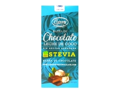 Barra de chocolate con leche de coco y stevia "Copani"