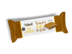 Galletitas de arroz bañadas en dulce de leche "Deluxe"