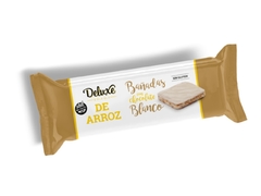 Galletitas de arroz bañadas en chocolate blanco "Deluxe"