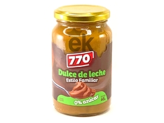 Dulce de leche 0 azucar 445g "770"