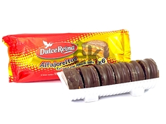 Alfajorcitos rellenos de dulce de leche x6 u. "Dulce Reina" - comprar online