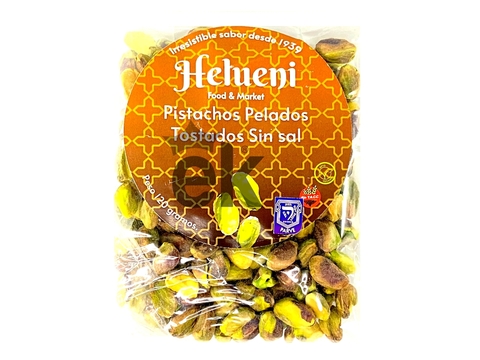 Pistachos pelados tostados sin sal 120g "Helueni"