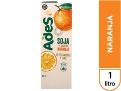 Leche de soja sabor naranja 1 Lt. "Ades"