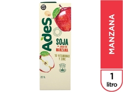 Leche de soja sabor manzana 1 Lt. "Ades"