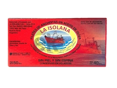 Filetes de anchoita en aceite de oliva 50g "La Isolana" - comprar online
