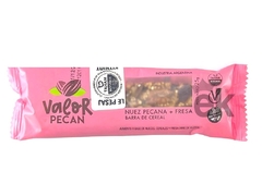 Barrita de nuez pecan y fresa "Valor Pecan"