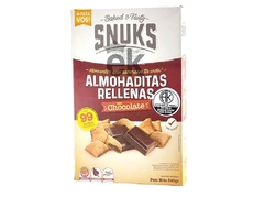 Almohaditas rellenas de chocolate 240g "Snuks"