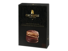 Alfajor de chocolate con ddl 6 unidades "Cachafaz"