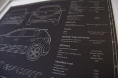 Poster Blueprint R.S. - Edição Limitada e numerada - OrdoSpec Motorsport