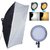 Kit de Iluminação 126 Leds com Softbox 50x70cm - Equifoto na internet